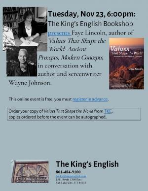 Faye Lincoln on Values at the King's English
